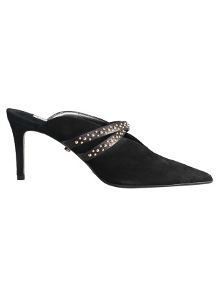 Чёрные мюли DOROTHEE SCHUMACHER: фото - Invogue